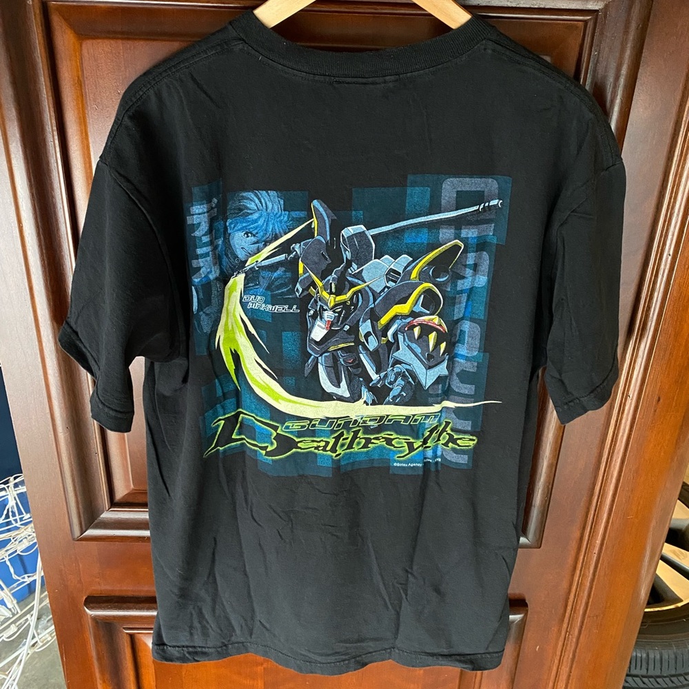 Vintage 90’s Gundam Death Scythe Anime Akita MobileSuit Graphic Tee Shirt